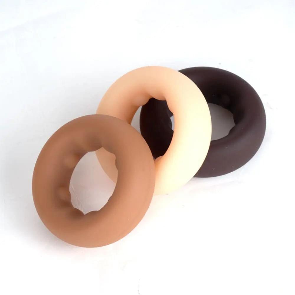 Maia GUNNER - Caramel - Tan Brown Cock Ring Maia Toys Discreet Intimate Essentials.