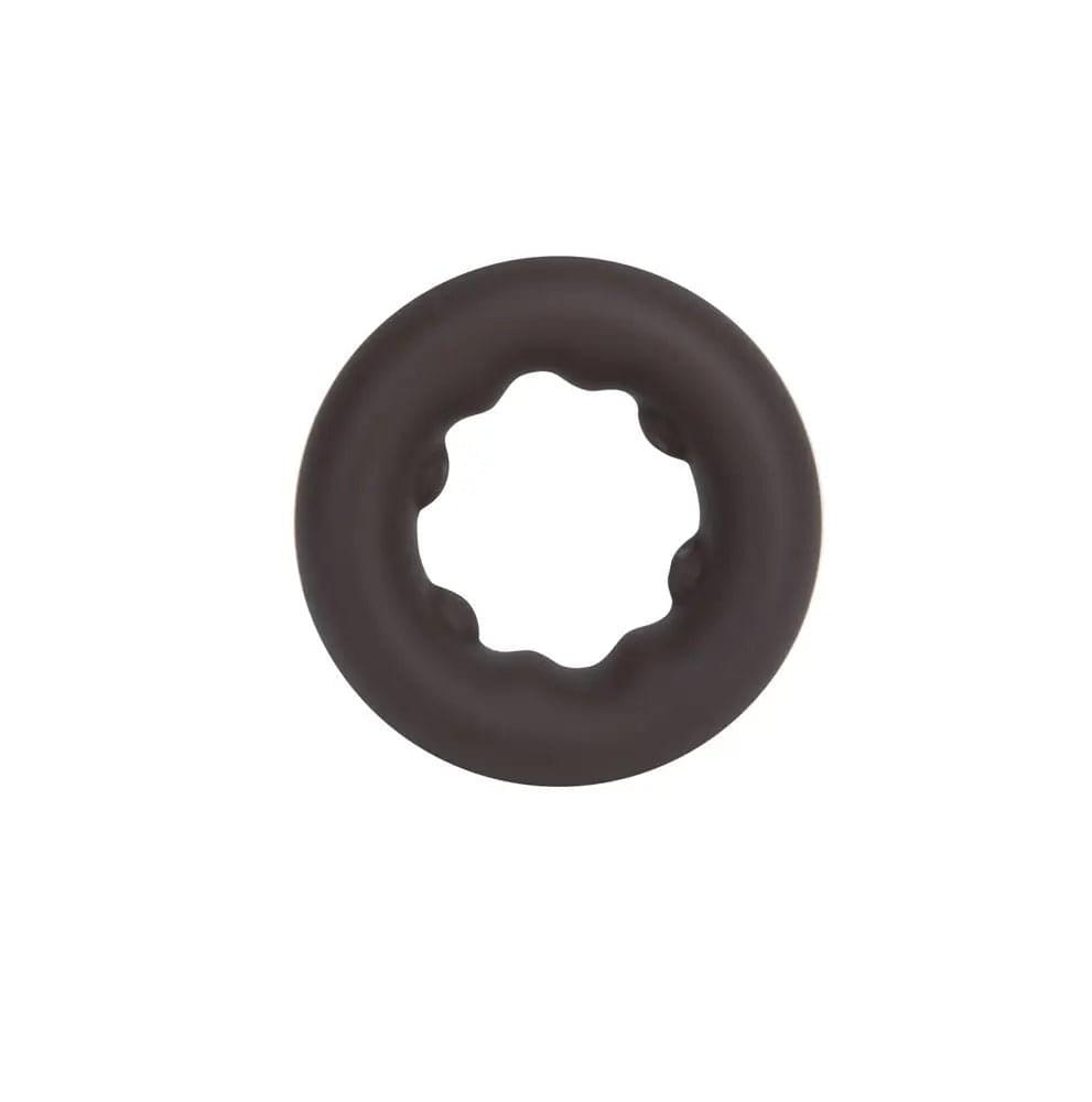 Maia GUNNER - Chocolate - Dark  Cock Ring by Maia Toys from Discreet Intimate Essentials for  COCK RINGS, quality products at discount affordable prices.