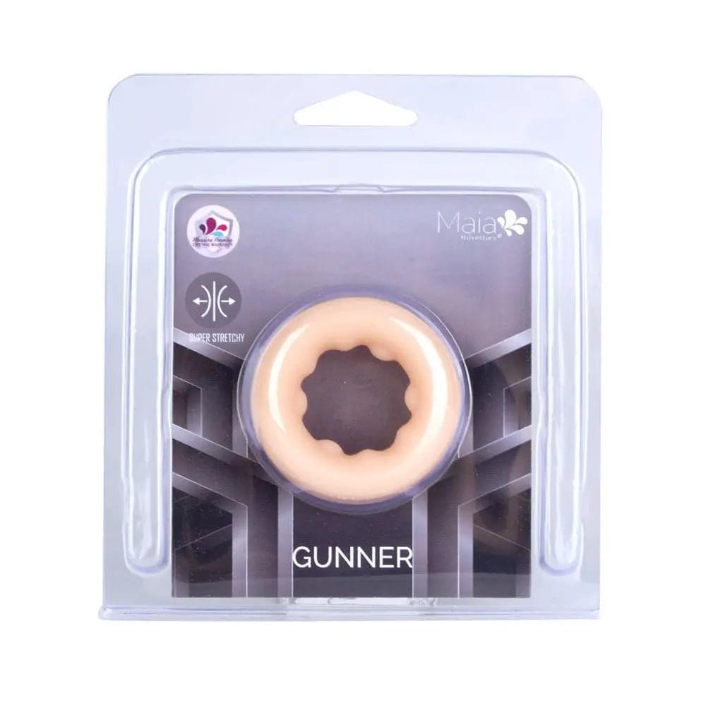 Maia GUNNER - Vanilla -  Cock Ring by Maia Toys from Discreet Intimate Essentials for  COCK RINGS, quality products at discount affordable prices.