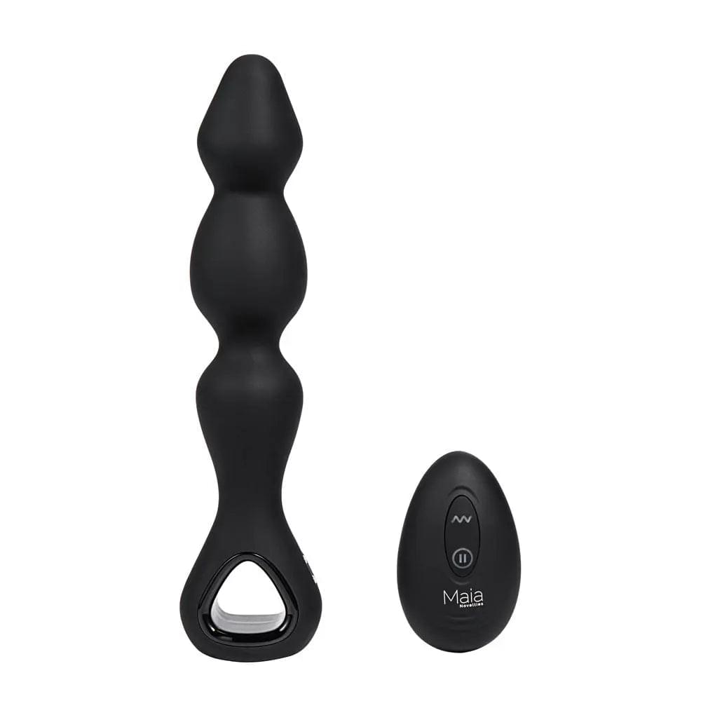 Maia HUDSON -  19 cm USB Rechargeable Anal Vibrator with Wireless Remote Maia Toys Discreet Intimate Essentials.