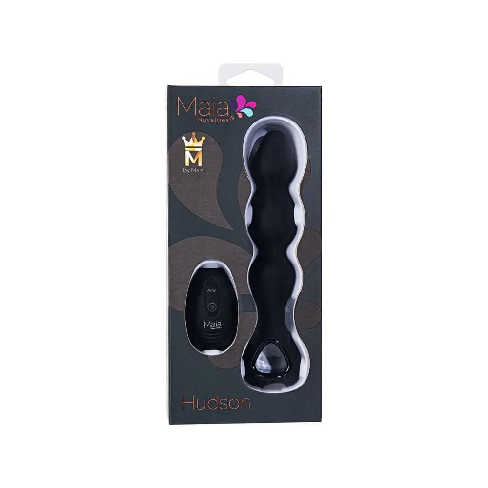 Maia HUDSON -  19 cm USB Rechargeable Anal Vibrator with Wireless Remote Maia Toys Discreet Intimate Essentials.