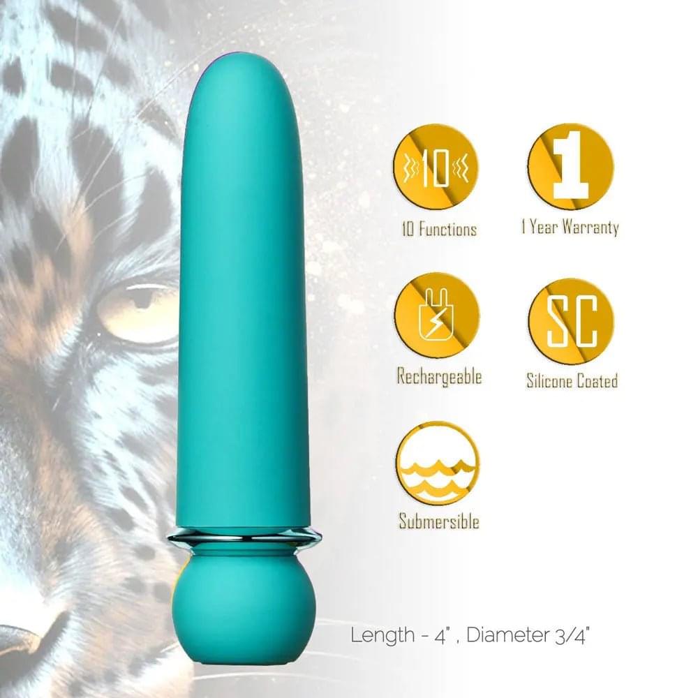Maia JAGUAR -  -  10.1 cm USB Rechargeable Bullet Maia Toys Discreet Intimate Essentials.