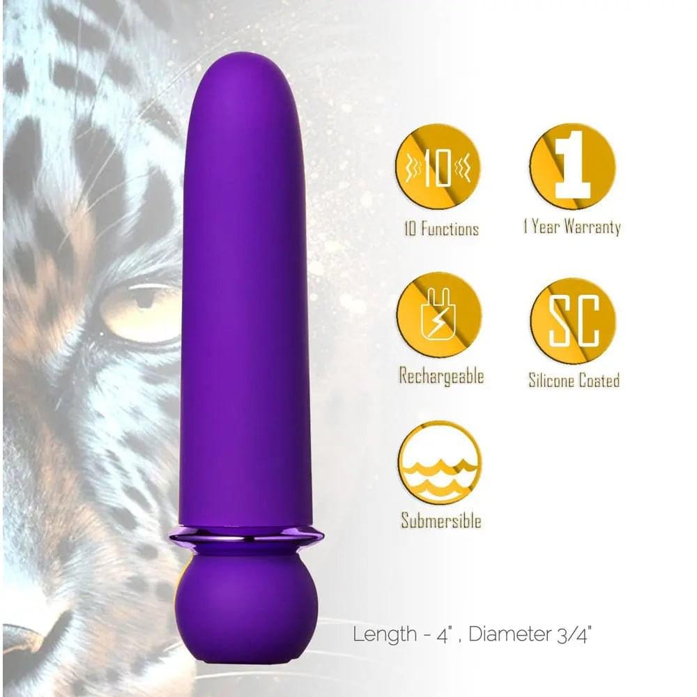 Maia JAGUAR -  -  10.1 cm USB Rechargeable Bullet Maia Toys Discreet Intimate Essentials.