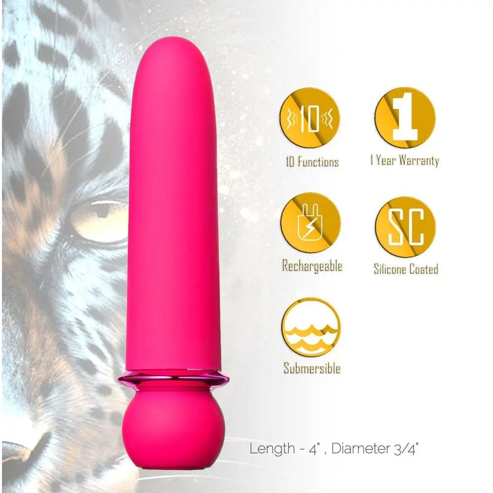 Maia JAGUAR -  -  10.1 cm USB Rechargeable Bullet Maia Toys Discreet Intimate Essentials.