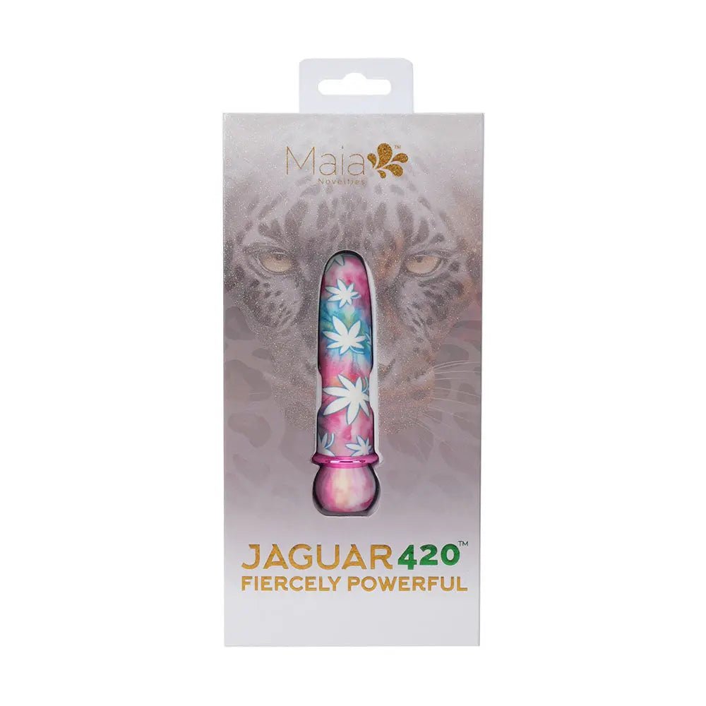 Shop affordable quality Maia JAGUAR 420 Tie Die - 420 Tie Die 10.1 cm USB Rechargeable Bullet - Discreet Intimate Essentials - BULLETS & EGGS - Maia Toys