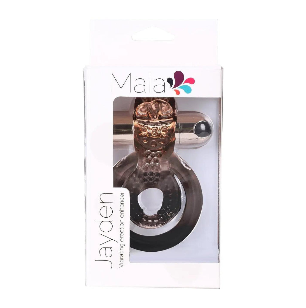 Maia Jayden -  USB Rechargeable Vibrating Cock & Ball Rings Maia Toys Discreet Intimate Essentials.