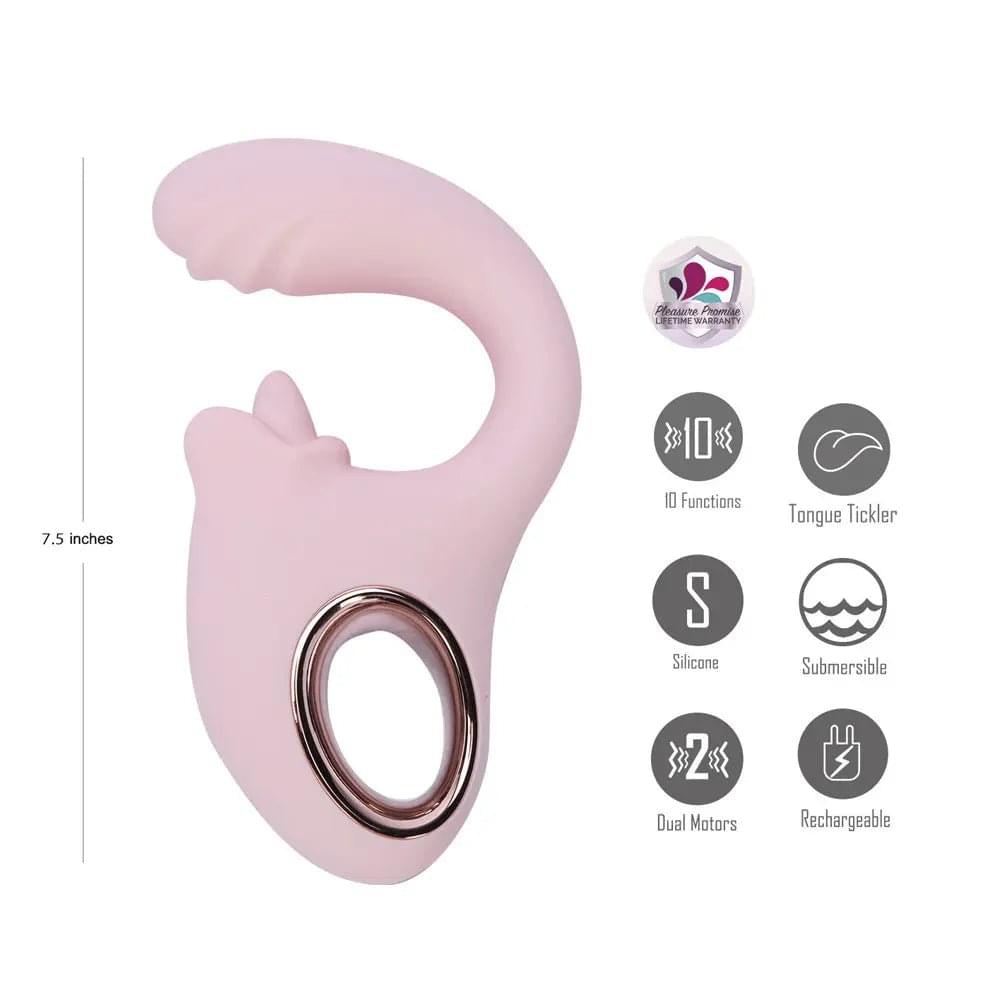 Maia JAYLEE -  -  USB Rechargeable Dual Motor Vibrator Maia Toys Discreet Intimate Essentials.