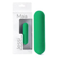 Maia Jessi - Emerald  7.6 cm USB Rechargeable Bullet Maia Toys Discreet Intimate Essentials.