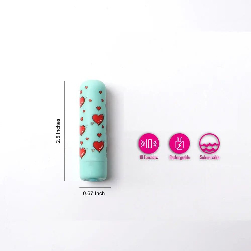 Maia JILLY - Teal - Teal USB Rechargeable Powerful Finger Stimulator Maia Toys Discreet Intimate Essentials.