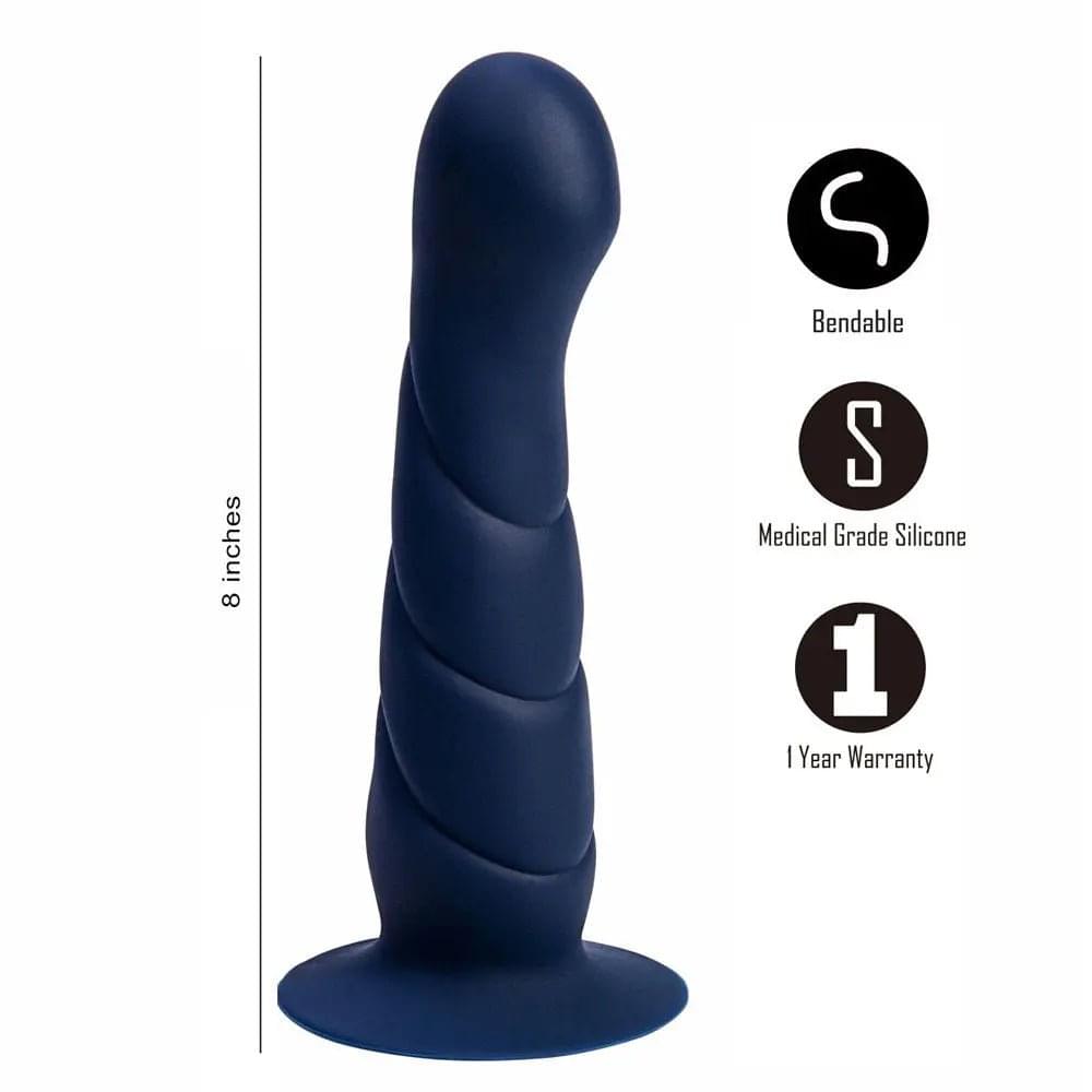 Maia MARIN -  - Dark  20.3 cm Dong Maia Toys Discreet Intimate Essentials.