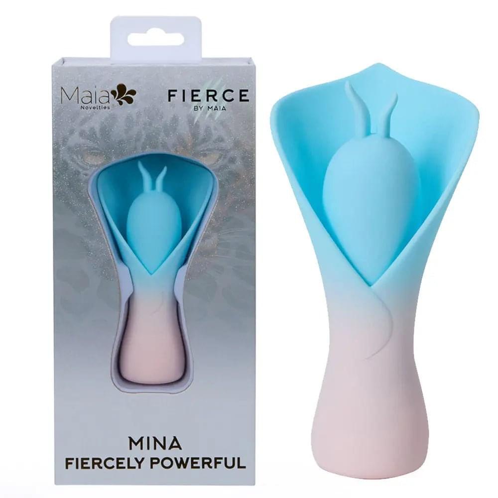 Maia MINA -  - /Pink USB Rechargeable Fluttering Flower Stimulator Maia Toys Discreet Intimate Essentials.