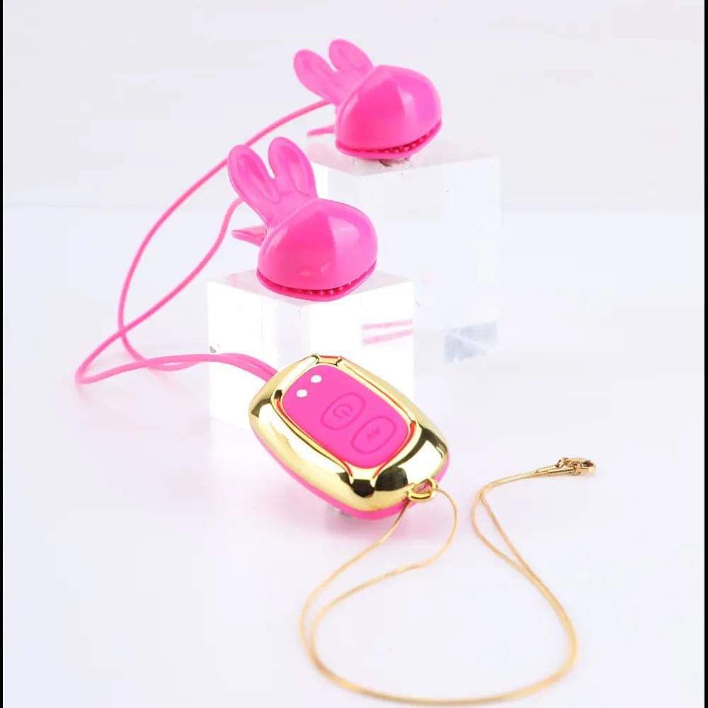 Maia MOLLI -  -  USB Rechargeable Vibrating Nipple Clamps & Necklace Maia Toys Discreet Intimate Essentials.