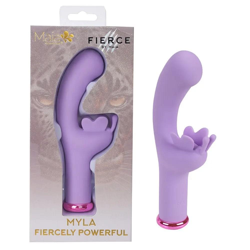 Maia MYLA - Lavender - Lavender 15.9 cm USB Rechargeable Butterfly Vibrator Maia Toys Discreet Intimate Essentials.