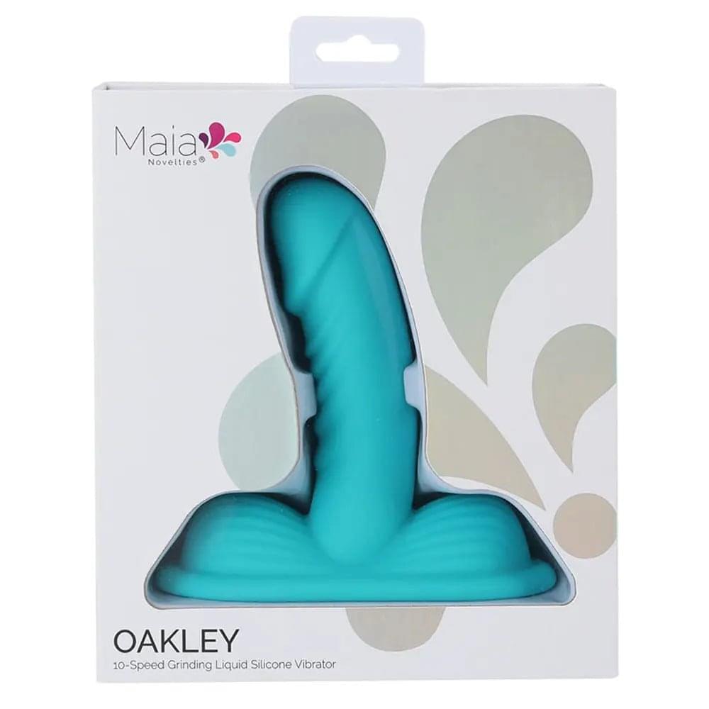 Maia OAKLEY -  -  USB Rechargeable Grinder Pad with 14 cm Vibrator Maia Toys Discreet Intimate Essentials.