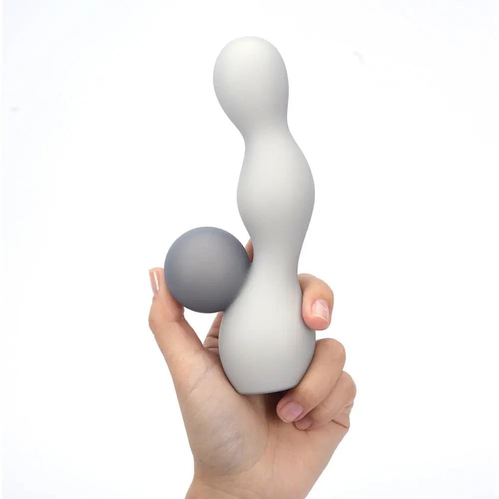 Maia PRESLEY - Grey 15.2 cm USB Rechargeable Rabbit Vibrator Maia Toys Discreet Intimate Essentials.