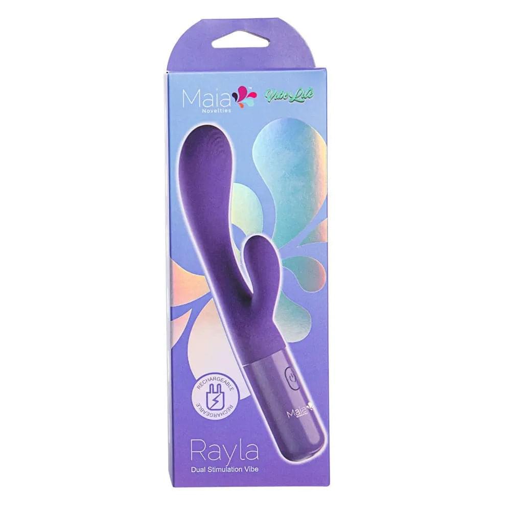 Maia RAYLA -  17.8 cm USB Rechargeable Rabbit Vibrator Maia Toys Discreet Intimate Essentials.