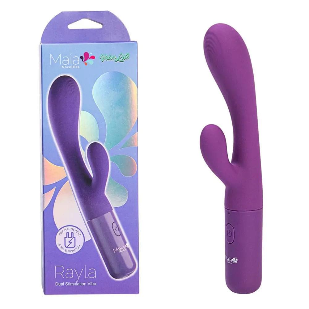 Maia RAYLA -  17.8 cm USB Rechargeable Rabbit Vibrator Maia Toys Discreet Intimate Essentials.