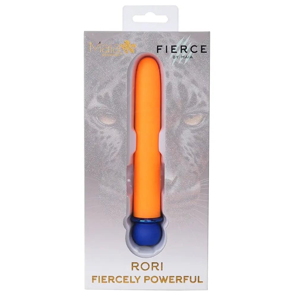 Maia RORI - Orange - Orange 15.2 cm USB Rechargeable XL Bullet Maia Toys Discreet Intimate Essentials.