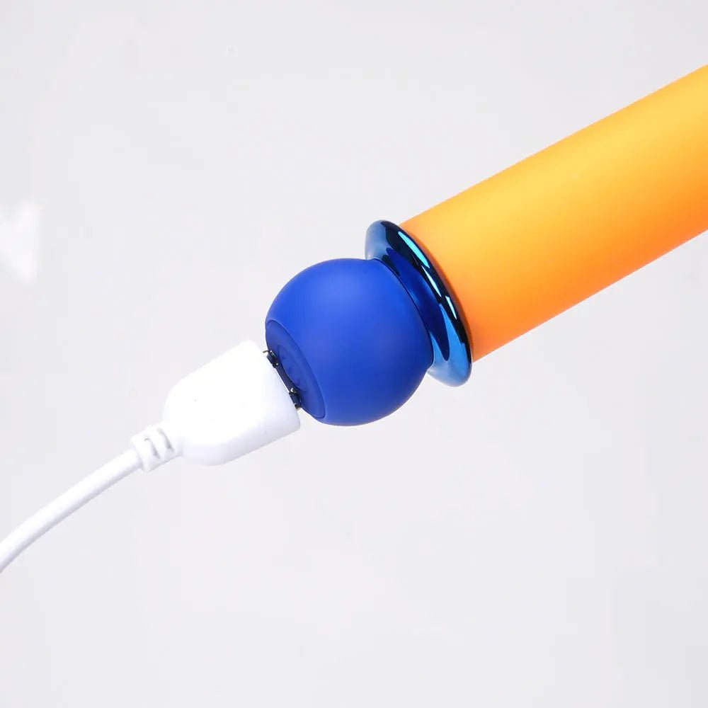 Shop affordable quality Maia RORI - Orange - Orange 15.2 cm USB Rechargeable XL Bullet - Discreet Intimate Essentials - BULLETS & EGGS - Maia Toys