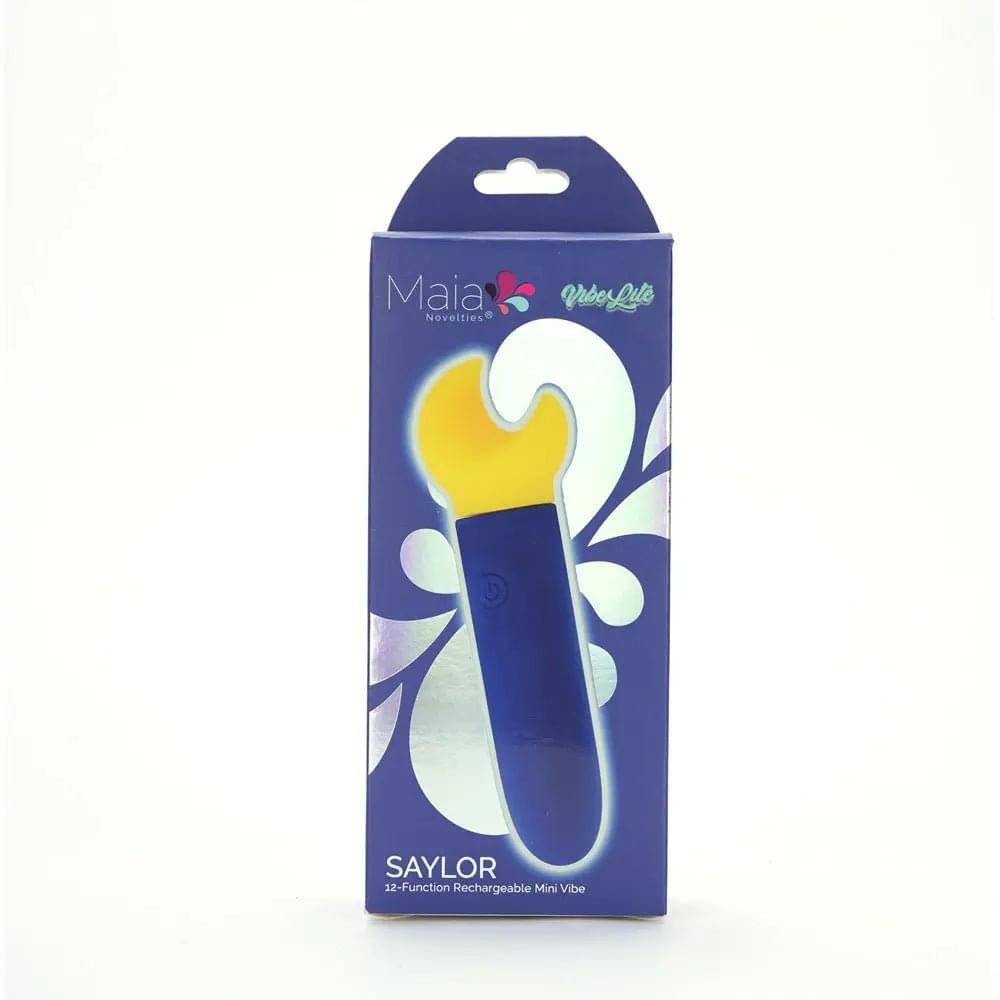 Maia SAYLOR - /Yellow 11.1 cm USB Rechargeable Bullet Maia Toys Discreet Intimate Essentials.