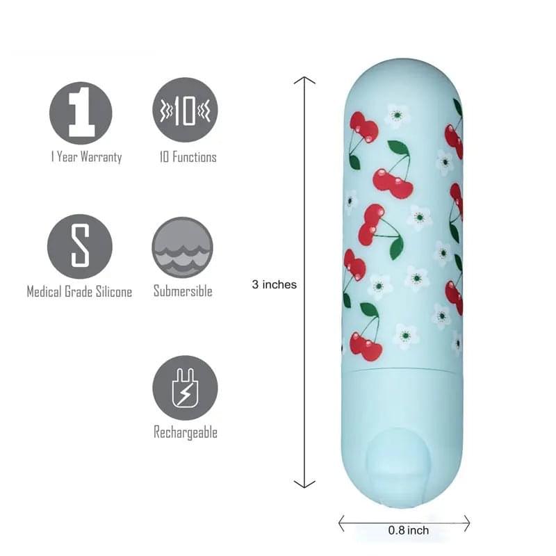 Maia Sherri - Baby  7.6 cm USB Rechargeable Bullet Maia Toys Discreet Intimate Essentials.