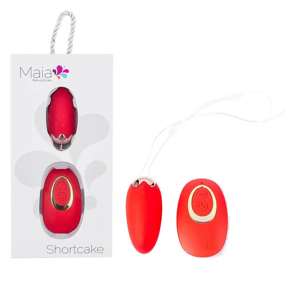 Maia SHORTCAKE -  USB Rechargeable Vibrating Egg with Wireless Remote Maia Toys Discreet Intimate Essentials.
