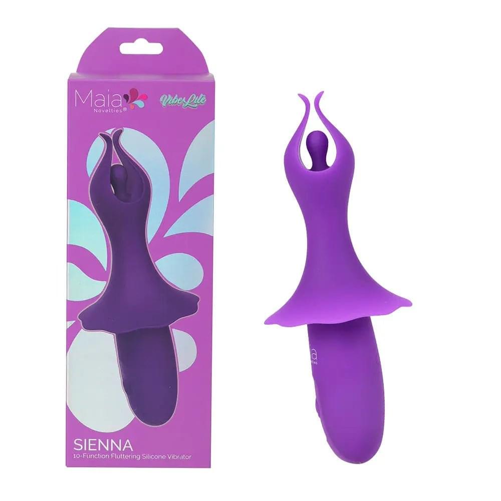 Maia SIENNA -  -  15.2 cm USB Rechargeable Fluttering Bullet Maia Toys Discreet Intimate Essentials.