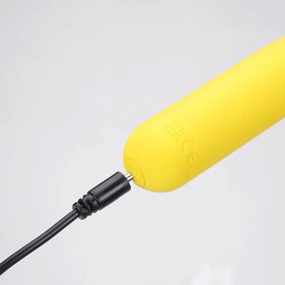 Maia TAWNI -  -  9 cm USB Rechargeable Bullet with Flickering Tip Maia Toys Discreet Intimate Essentials.