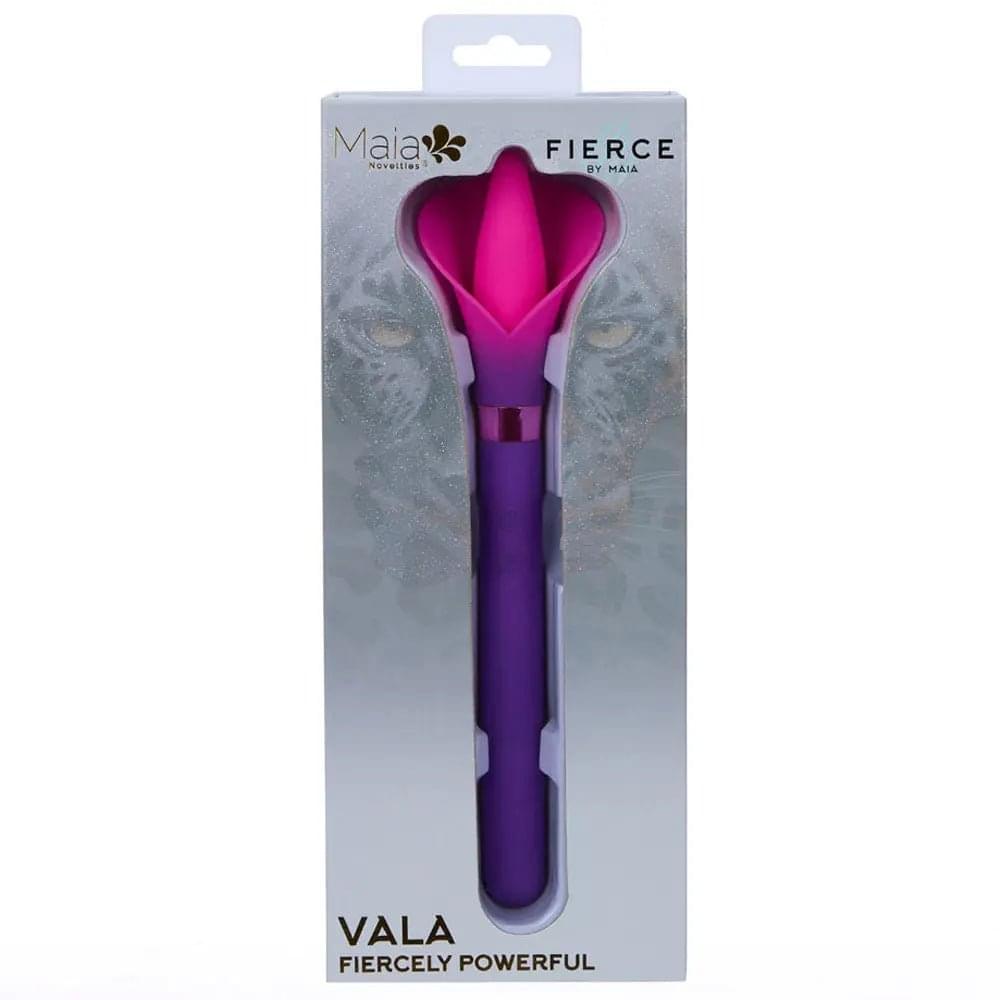 Maia VALA -  - /Pink 22.2 cm USB Rechargeable Flower Vibrator Maia Toys Discreet Intimate Essentials.
