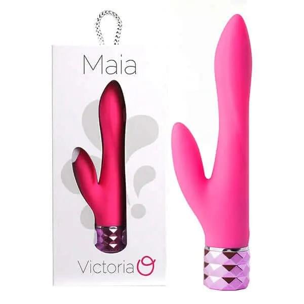 Maia Victoria -  15.2 cm USB Rechargeable Rabbit Vibrator Maia Toys Discreet Intimate Essentials.