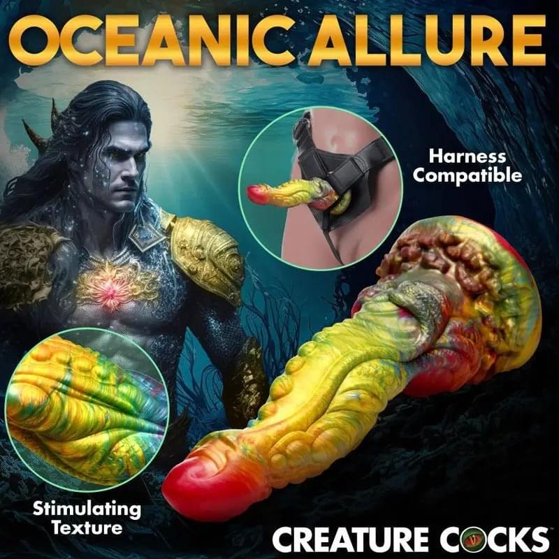 Majestic Merman Silicone Dildo Creature Cocks Discreet Intimate Essentials.