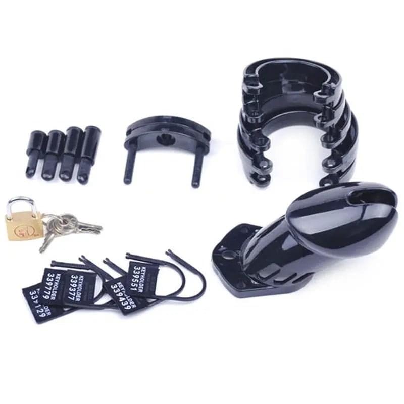 Male Chastity Kit Black Daytona Discreet Intimate Essentials.