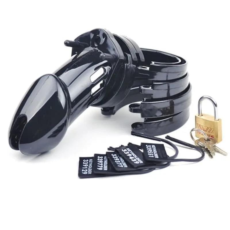Male Chastity Kit Black Daytona Discreet Intimate Essentials.