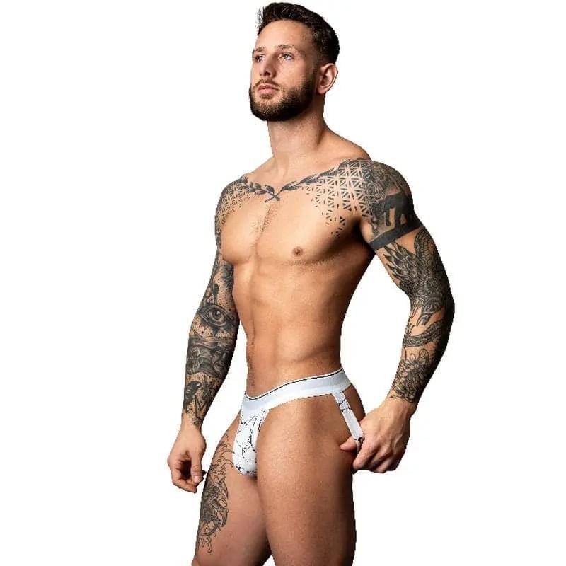 Male Power Marble Jock Strap White Male Power Discreet Intimate Essentials.