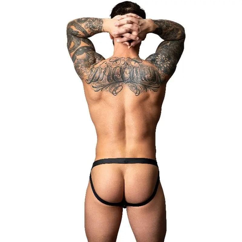 Male Power Snap Off Pouch Jock Black Male Power Discreet Intimate Essentials.