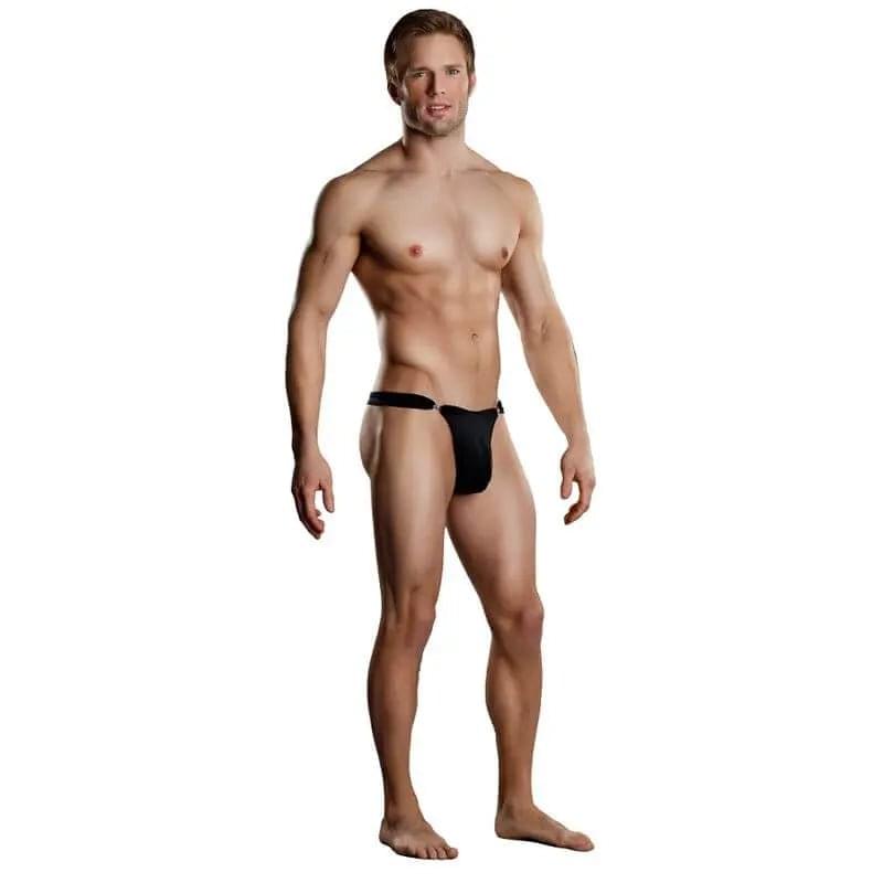Male Power Spandex Quick Release Bong Clip Thong Male Power Discreet Intimate Essentials.