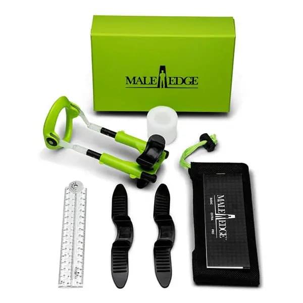 MaleEdge Extra Kit - Penis Enlarger Kit in  Case MaleEdge Discreet Intimate Essentials.