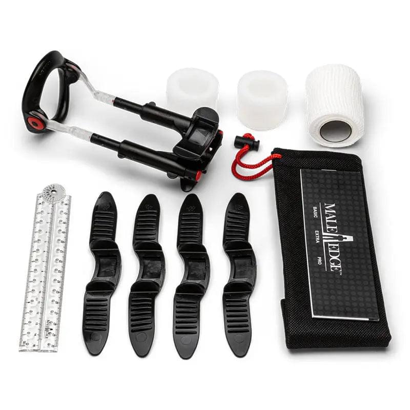 MaleEdge Pro Kit - Penis Enlarger Kit in  Case MaleEdge Discreet Intimate Essentials.