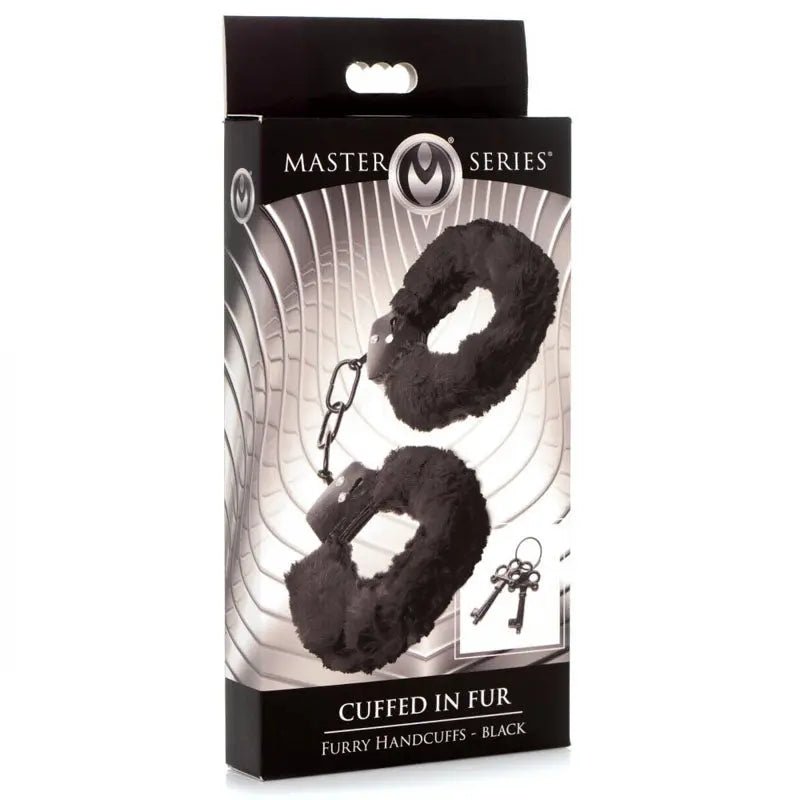 Shop affordable quality Master Series Cuffed in Fur - Fluffy Handcuffs - Discreet Intimate Essentials - BONDAGE-TOYS - XR Brands