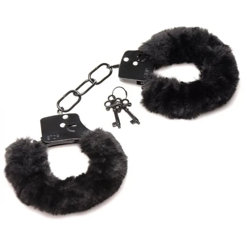 Master Series Cuffed in Fur -  Fluffy Handcuffs XR Brands Discreet Intimate Essentials.