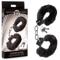 Shop affordable quality Master Series Cuffed in Fur - Fluffy Handcuffs - Discreet Intimate Essentials - BONDAGE-TOYS - XR Brands