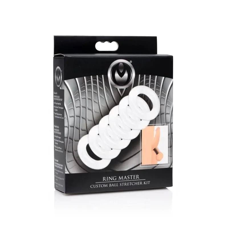 Master Series Ring Master -  Ball Stretcher Kit XR Brands Discreet Intimate Essentials.