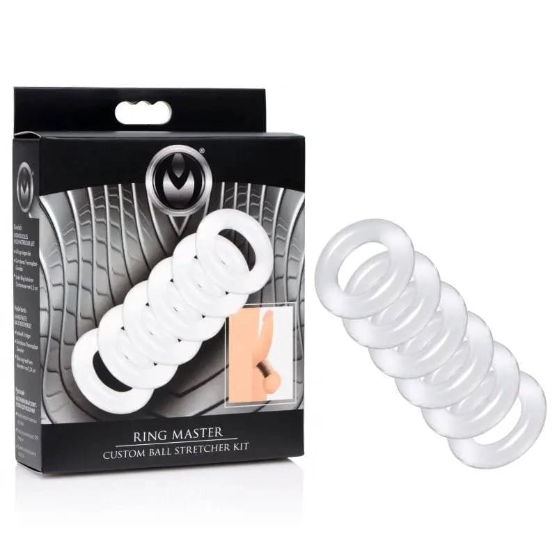 Master Series Ring Master -  Ball Stretcher Kit XR Brands Discreet Intimate Essentials.