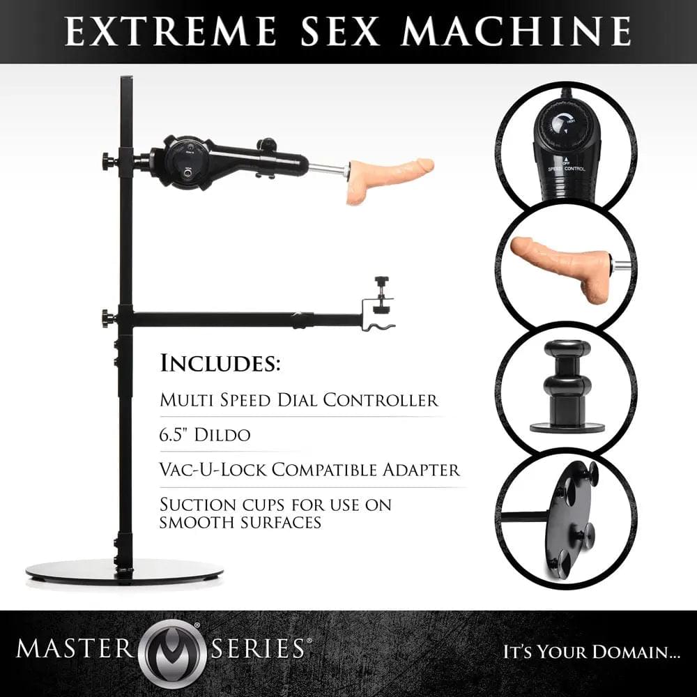 Master Series The Dicktator 2.0 - Mains Powered Sex Machine XR Brands Discreet Intimate Essentials.