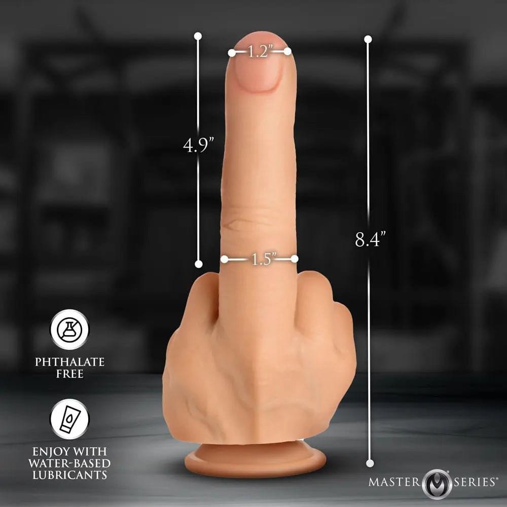 Master Series The Finger -  21.3 cm Giant Finger Dildo XR Brands Discreet Intimate Essentials.