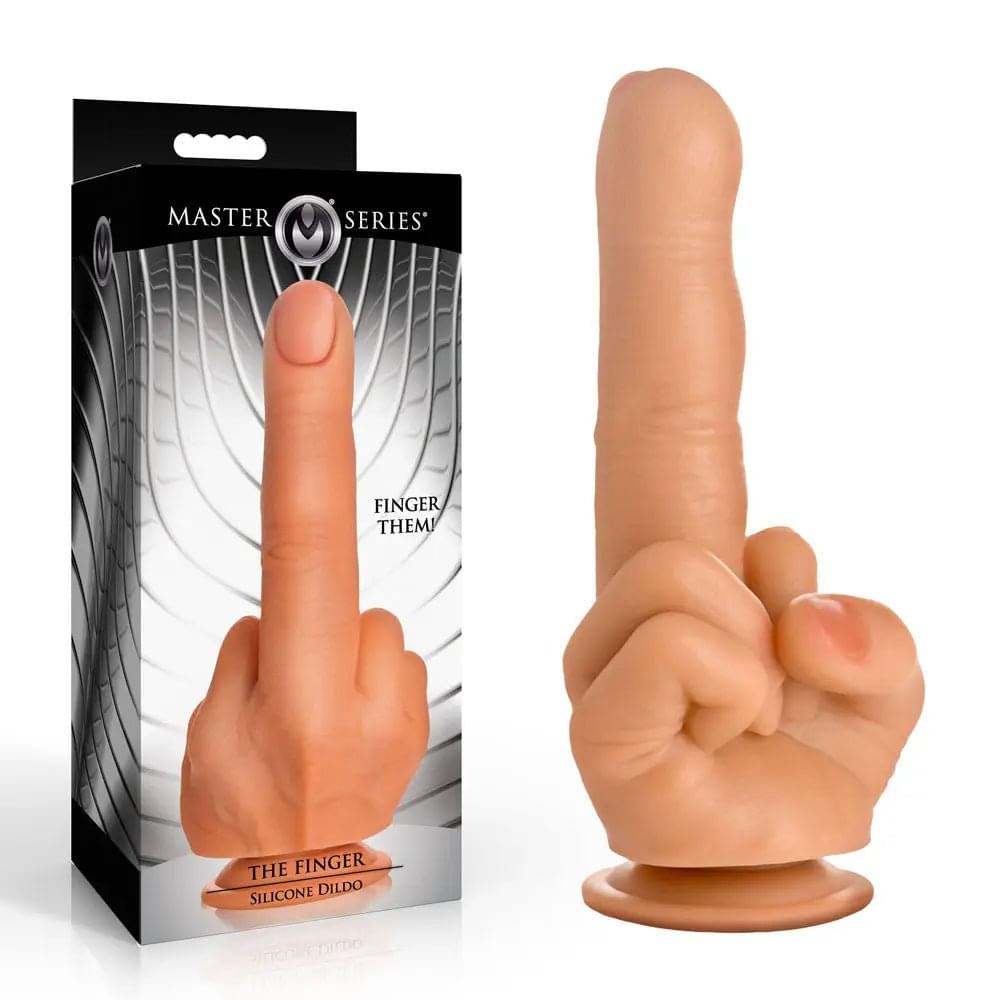 Master Series The Finger -  21.3 cm Giant Finger Dildo XR Brands Discreet Intimate Essentials.