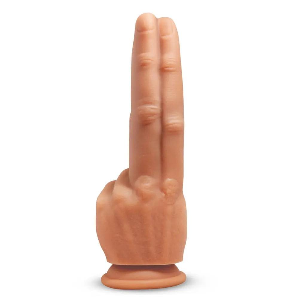 Master Series The Pleaser -  23.6 cm Double Finger Dildo XR Brands Discreet Intimate Essentials.