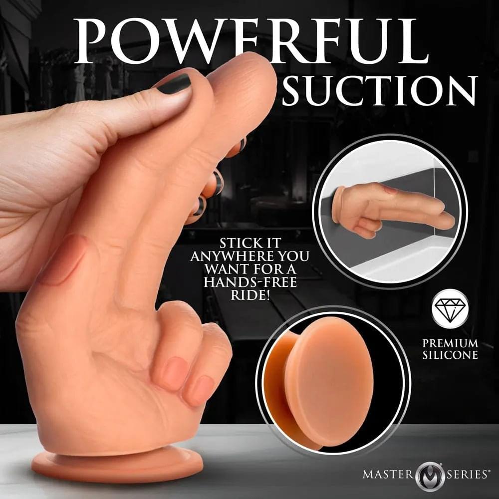 Master Series The Shocker -  20.8 cm Finger Dildo XR Brands Discreet Intimate Essentials.