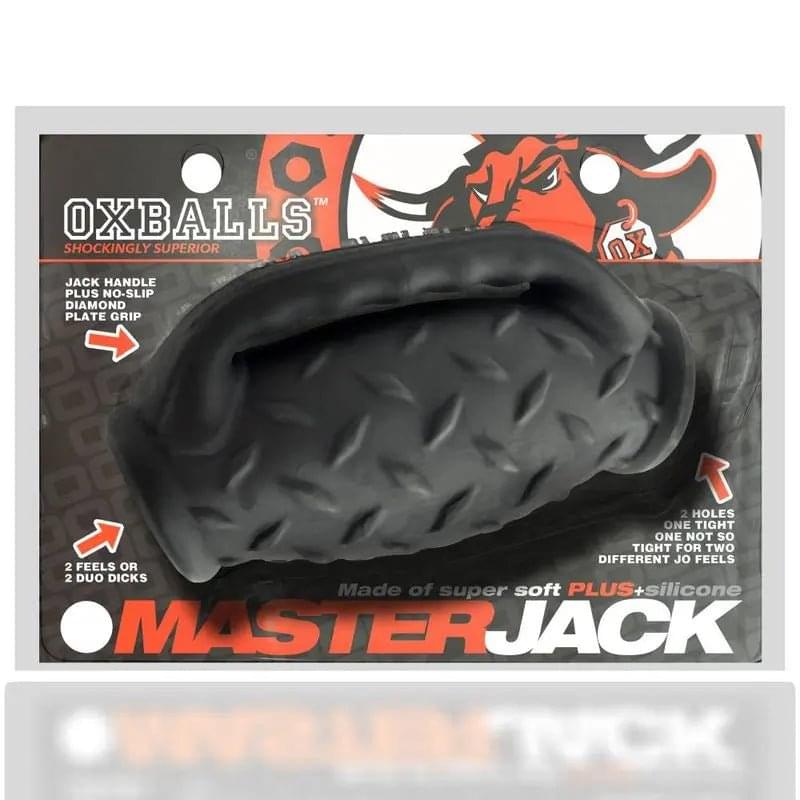 Masterjack Double Penetration JO Black Ice OxBalls Discreet Intimate Essentials.