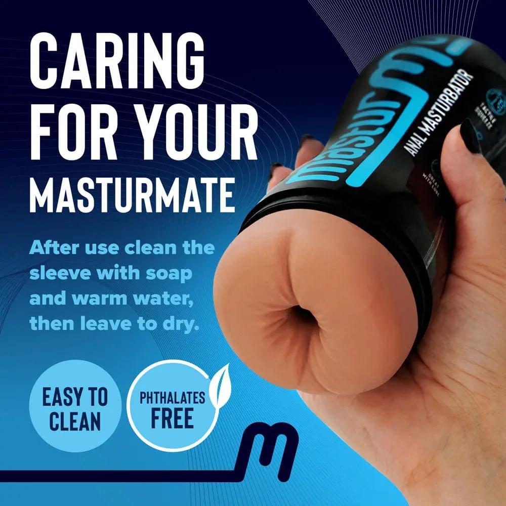 Masturmate - Butt - Mocha -  Anal Stroker Creative Conceptions Discreet Intimate Essentials.